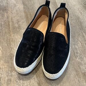 Alex Marie Black Espadrille Flats Women’s 7.5W